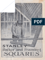 Stanley Rafter and Framing Squares