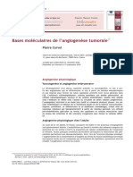 Bases Moléculaires de L'angiogenèse Tumorale