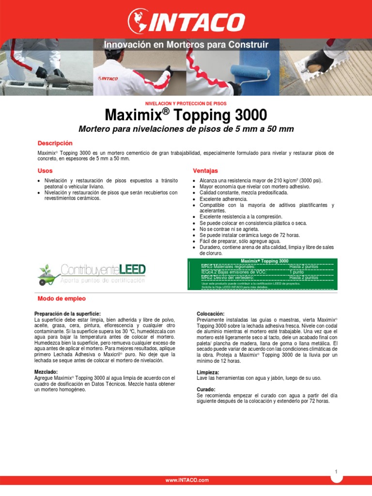 Maximix Topping 3000-1 | PDF | Aluminio | Agua
