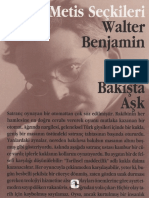 Walter Benjamin - Son Bakışta Aşk PDF