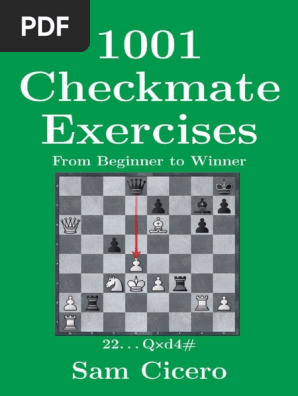 1001 Checkmate Exercises From Beginner To Winner Sam Cicero Chess Game Theory