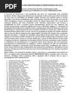 Documento Carta Aberta Dos Professores e Professoras Da Uva-1