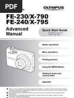 FE-230/X-790 FE-240/X-795: Advanced Manual