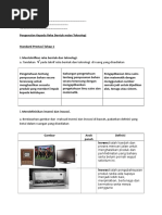 Contoh Item Penilaian Standard Prestasi Bab 1