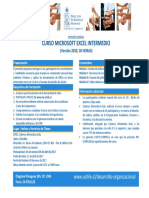 Programa Excel Intermedio Avanzado PDF 195 KB PDF