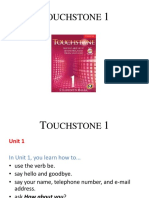 Touchstone 1 Class 1