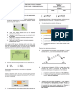 Evaluacion Final Fisica Tercer Periiodo 10a