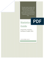 Statistics Guide