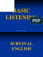 Basic Listening: by Nguyen Cong Tien