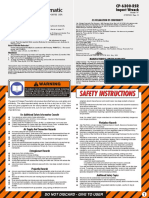 CP-6300-RSR Impact Wrench Specs and Safety Guide