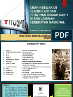 Arah Kebijakan Klasifikasi dan Perizinan Rumah Sakit di Era Jaminan Kesehatan Nasional