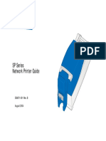 SP Series Network Printer Guide: 558871-001 Rev. B August 2004