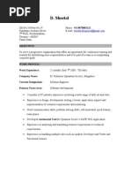 Sheetal Resume