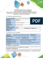 Guía de Actividades y Rúbrica de Evaluación - Actividad Intermedia 2 - Clasificar Las Bases Fisiológicas de Los Animales Domésticos y Patrones de Conducta