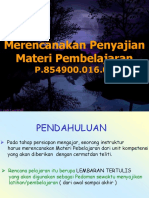 Merancang Rencana Pelajaran (Lesson Plan)