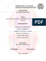 Anatomía Del Área de Soporte Del Desdentado Total