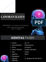 LAPORAN KASUS STROKE NON HEMORAGIK PADA LANSIA