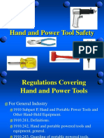 Power and Hand Tool Safety
