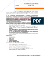 Metodologia 5s Orden y Limpieza PDF