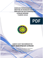 Siti Khodijah Gurah: Panduan Penggunaan Antibiotik Di Rumah Sakit Muhammadiyah Siti Khodijah Gurah Kediri TAHUN 2018