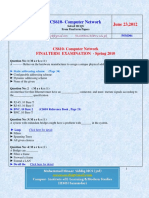 CS610 Computer Network 2010 Final Term Mcqs Solved With References by Moaaz