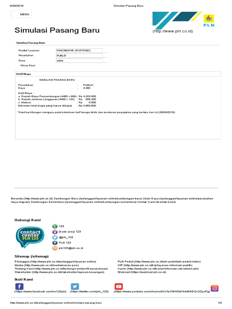 Simulasi Pasang Baru1