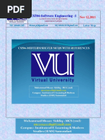 CS504 Software Engineering-1 2011 Mid Term Mcqs Solved With References by Moaaz