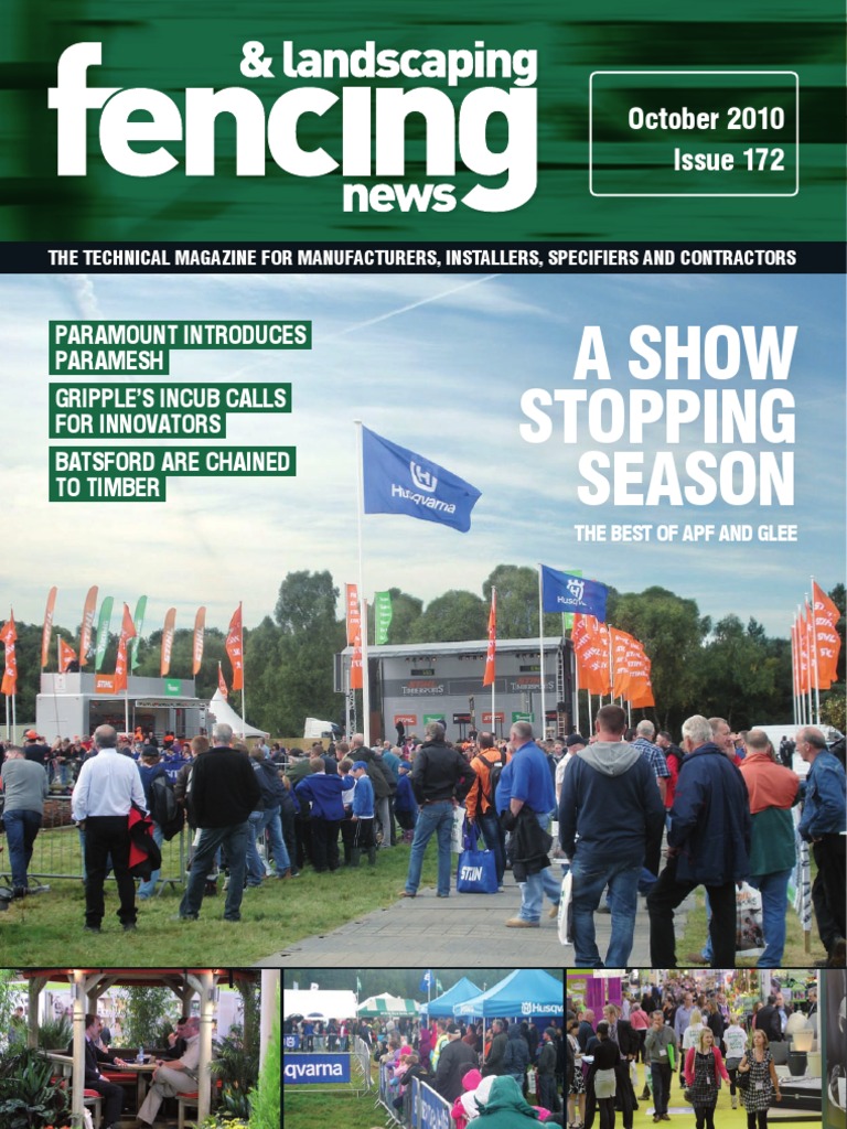 Fencing \u0026 Landscaping News - October 2010 | PDF | Business | Nature, image size:768x1024