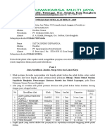 Surat Permohonan Dukungan Alat Berat