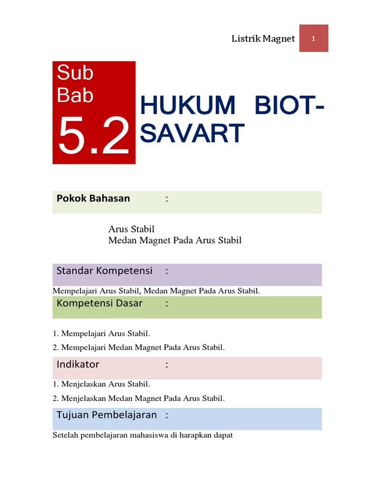 Contoh Soal Dan Bahasan Hukum Biot Savart - Berbagi Contoh Soal
