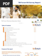 Revenue Assurance Survey 2016_TMFroum