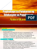 Sistema NG Edukasyong Ipinatutupad NG Mga Amerikano at Ang Epekto