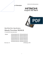 Hitachi Manual - TS5K500.B OEM Specification R18