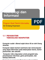 Bab 1 Pengertian Teknologi Informasi