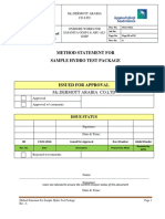 TP-01Hydrostatic Test Cover Sheet