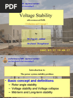 Voltage Stability: (Definition and Concept)