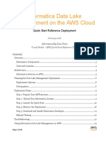 Informatica Data Lake Management On The Aws Cloud