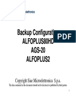 Backup Configuration Alfoplus80hd Ags-20 Alfoplus2 - r1
