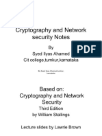 Cryptography and Network Security Notes