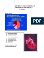 Penyakit Kardiovaskuler Terkait Praktek Klinik Dokter Gigi: Dr. Zulfahmi