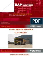 Camiones en minería superficial: tipos, marcas y modelos