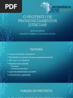 Protesto Judiciais Protestos de Sentença