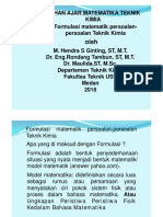 3.1 Formulasi Persoalan Matematika