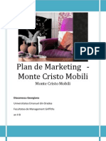 Marketing Plan (Monte Cristo Mobili)