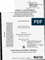 DEVELOPMENT OF A HIGH-PERFORMANCE COAL-FIRED POWER GENERATING SYSTEM