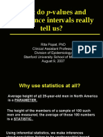 What Do P-Values and Confidence Intervals Really Tell Us?