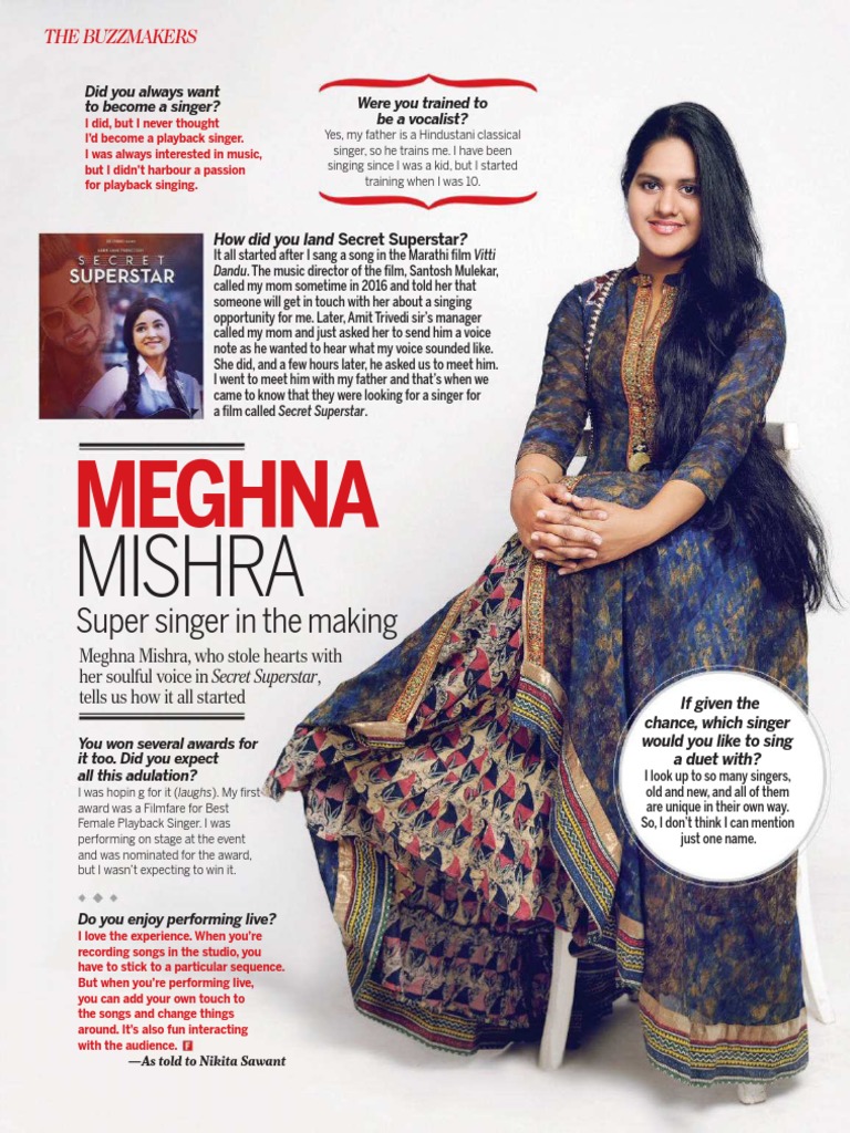 Femina India October 24 2018 Singing Fashion