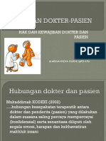 KP 1.1.2.3 Hubungan Dokter-Pasien