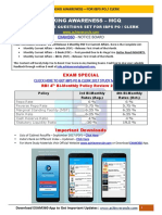 Banking Awareness - MCQ: EXAM360