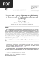 Darrigol - 2003 - Number and Measure Hermann Von Helmholtz at The Crossroads of Mathematics, Physics, and Psychology